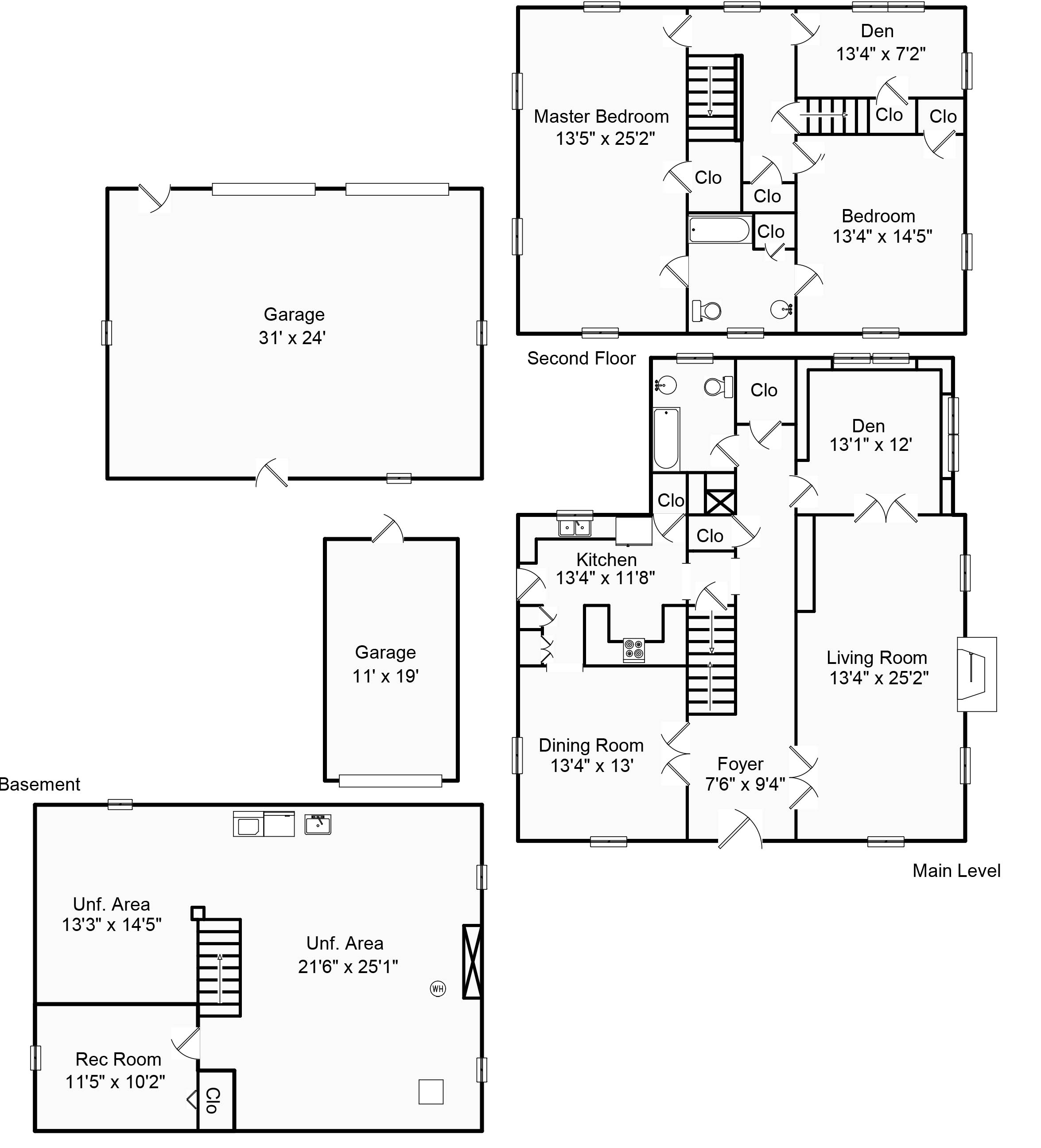 266 N Cobb Avenue, Decatur, IL Floorplan